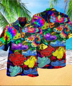 Hippie If You Ain’T Crocin You Ain’T Rockin Hawaiian Shirt