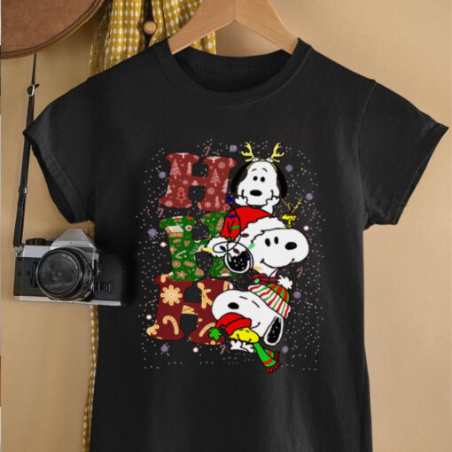 Ho Ho Ho Christmas Cheer with Snoopy shirt