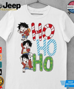 Ho Ho Ho Santa Luffy Monkey Anime Manga Christmas Shirt