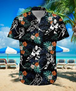 Hockey Aloha Hawaiian Shirt For Hockey Lover