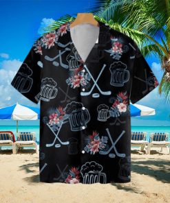 Hockey Beer Hawaiian Shirt For Men Women