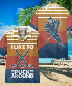 Hockey Hawaiian Shirt For Hockey Lover