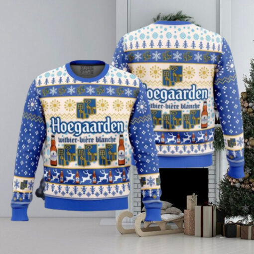 Hoegaarden Beer Witbier Biere Blanche Ugly Christmas Sweater Gift For Holiday 2024