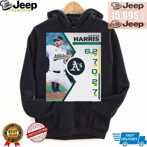 Hogan Harris vs Astros 6.2 Ip 7 H 0 R 2 BB 7 K t shirt