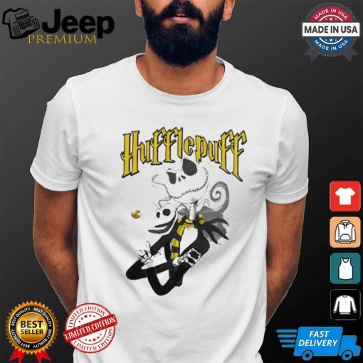 Hogwarts Hufflepuff house Jack Skellington shirt