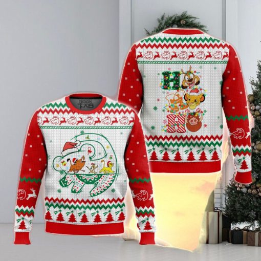 Hohoho Simba Ugly Sweater