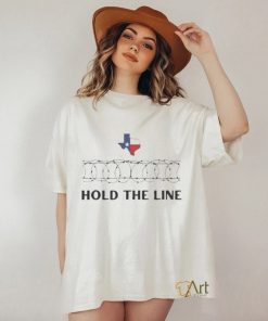 Hold The Line Come And Take It Texas Barbed Razor Wire Shirt