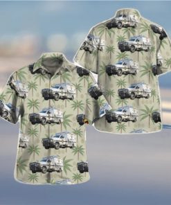 Holdenville, Oklahoma, Hughes County EMS Hawaiian Shirt Vintage Gift