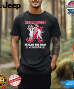 Hollywood Sealed The Deal Alabama 41 34 Georgia Bulldogs Shirt