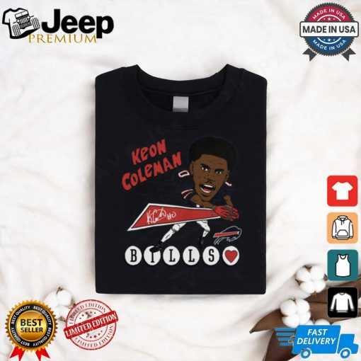 Homage Bills Keon Coleman T Shirt