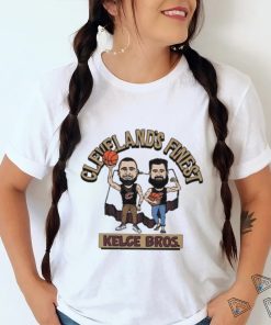 Homage X Center Court Cleveland’s Finest Kelce Brothers T shirt