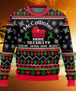 Home Alone McCallister Home Security Christmas Ugly Sweater