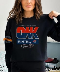 Home Of Champions Oak Basketball Tee Shirt