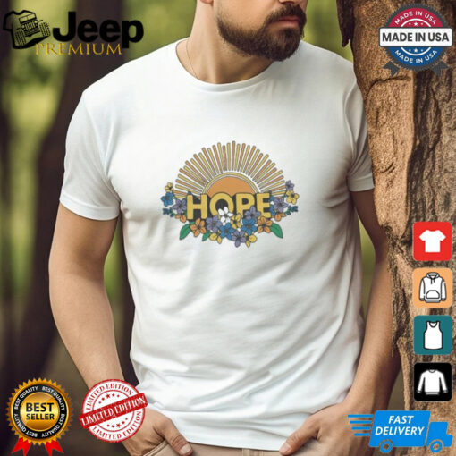 Hope Sun And Flowers T Shirts