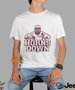 Horns Down (Anti Texas) T Shirt for Arkansas Football Fans