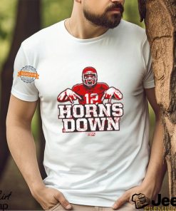 Horns Down for Texas Tech College Fans T Shirt