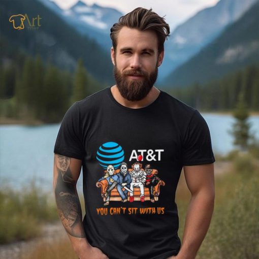 Horror Movie Characters AT&T You Can’t Sit With Us Halloween 2024 shirt