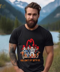 Horror Movie Characters Arby’s You Can’t Sit With Us Halloween 2024 shirt