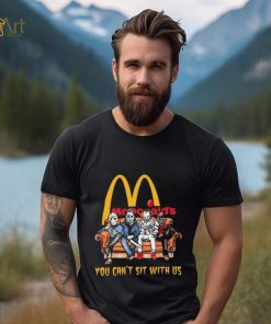 Horror Movie Characters McDonald’s You Can’t Sit With Us Halloween 2024 shirt