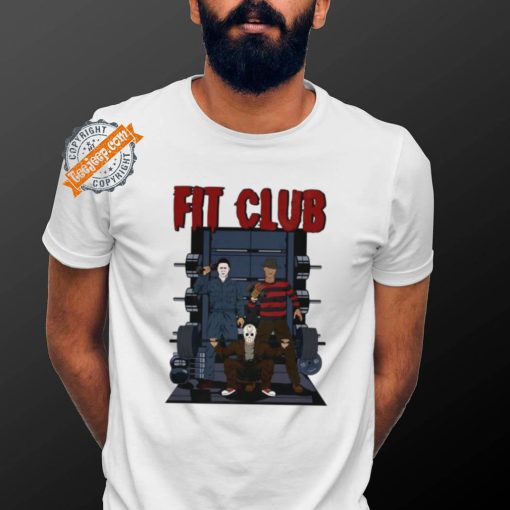 Horror Movie Freddy Krueger Michael Myers and Jason Voorhees fit club fitted shirt