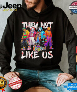 Horror Movie They Not Like Us Halloween Gifts Shirt