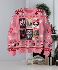 Horror Movies Valentine Sweater