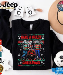 Horror movies have a killer Christmas T Shirt