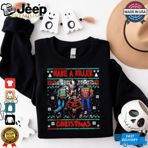 Horror movies have a killer Christmas T Shirt