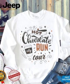 Hot Chocolate Run Tour 2024 shirt