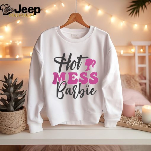 Hot Mess Barbie Shirt Black Barbie Shirt