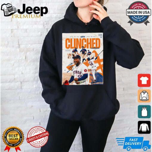 Houston Astros Clinched October Is Booked Postseason 2024 Poster t shirt