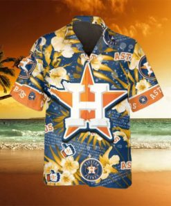 Houston Astros Hawaiian Shirt, MLB Hawaiian Shirt Gift For Fans