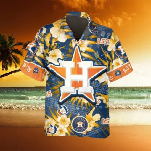 Houston Astros Hawaiian Shirt, MLB Hawaiian Shirt Gift For Fans