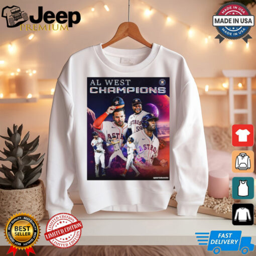 Houston Astros MLB AL American League West Champions Postseason for the 7th Straight Year Poster t shirt