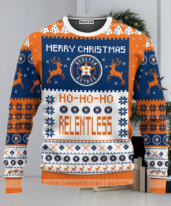 Houston Astros Merry Christmas Ugly Christmas Sweaters