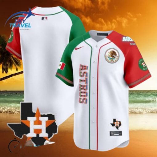 Houston Astros Mexico Vapor Premier Alternate Baseball Jersey