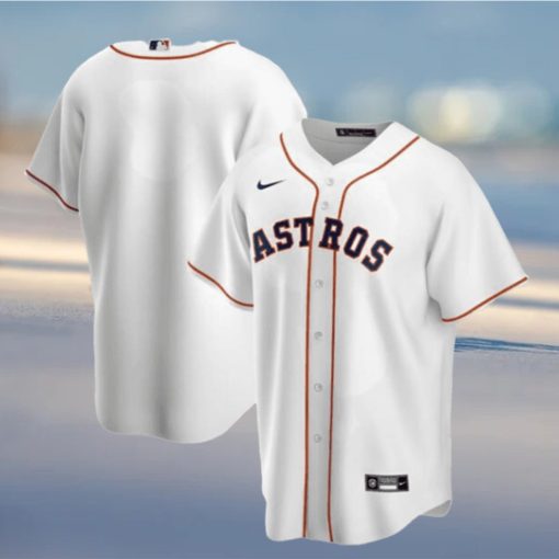 Houston Astros Nike Official Replica Home Jersey Mens