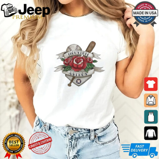 Houston Astros Tattoo Rose 2024 Shirt