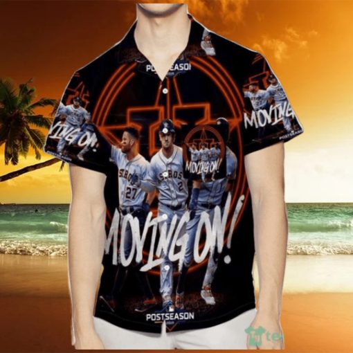 Houston Astros Team Moving On 3D Hawaiian Shirt Sport Fans Gift Summer Gift