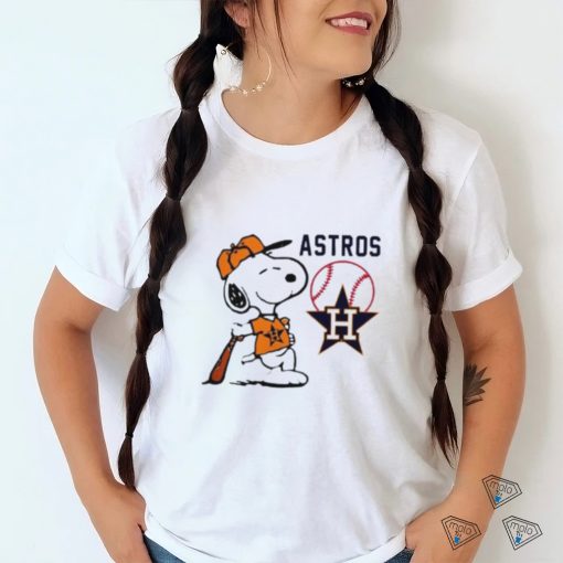 Houston Astros baseball Snoopy Peanuts 2024 shirt