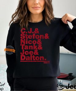 Houston Football Cj & Stefon & Nico & Tank & Joe & Dalton Shirt