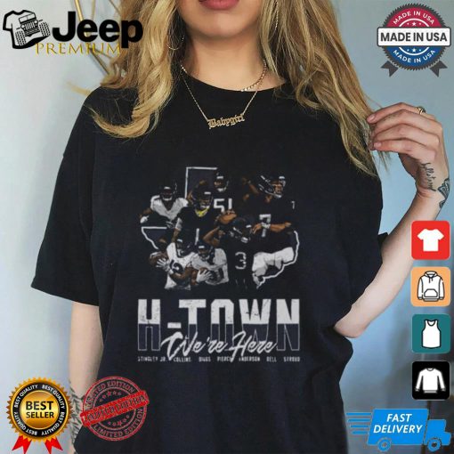 Houston Football H Town We’re Here 2024 T Shirt