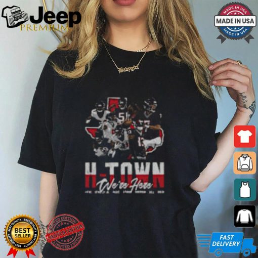 Houston Football H Town We’re Here T Shirt