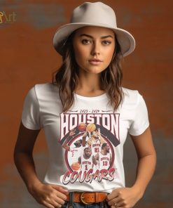 Houston NCAA Men's Basketball Official 2023 2024 Post Season T Shirt