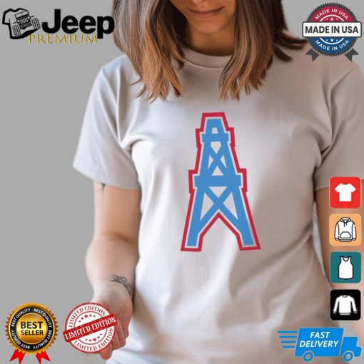 Houston Oilers 1980 Retro Logo T Shirt