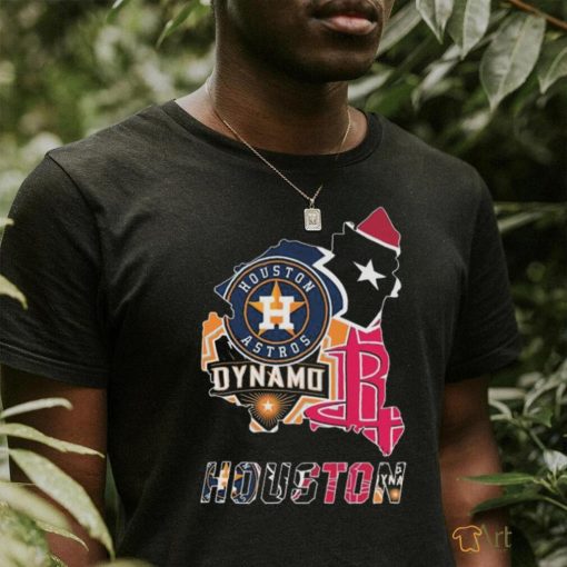 Houston Sports Team Astros Texans Rockets And Dynamo shirt