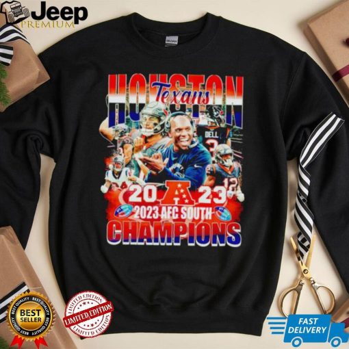 Houston Texans 2023 AFC South Champions graphic shirt