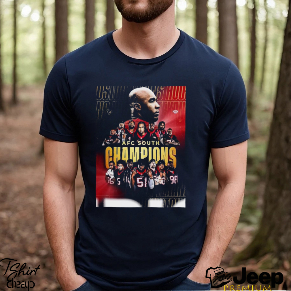 Texans afc cheap championship shirt