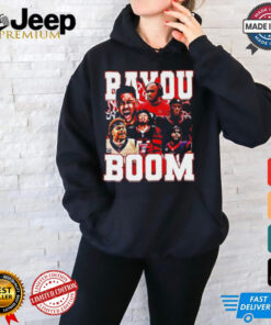 Houston Texans Bayou Boom players vintage shirt