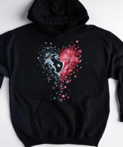 Houston Texans Crystal Heart Shirt